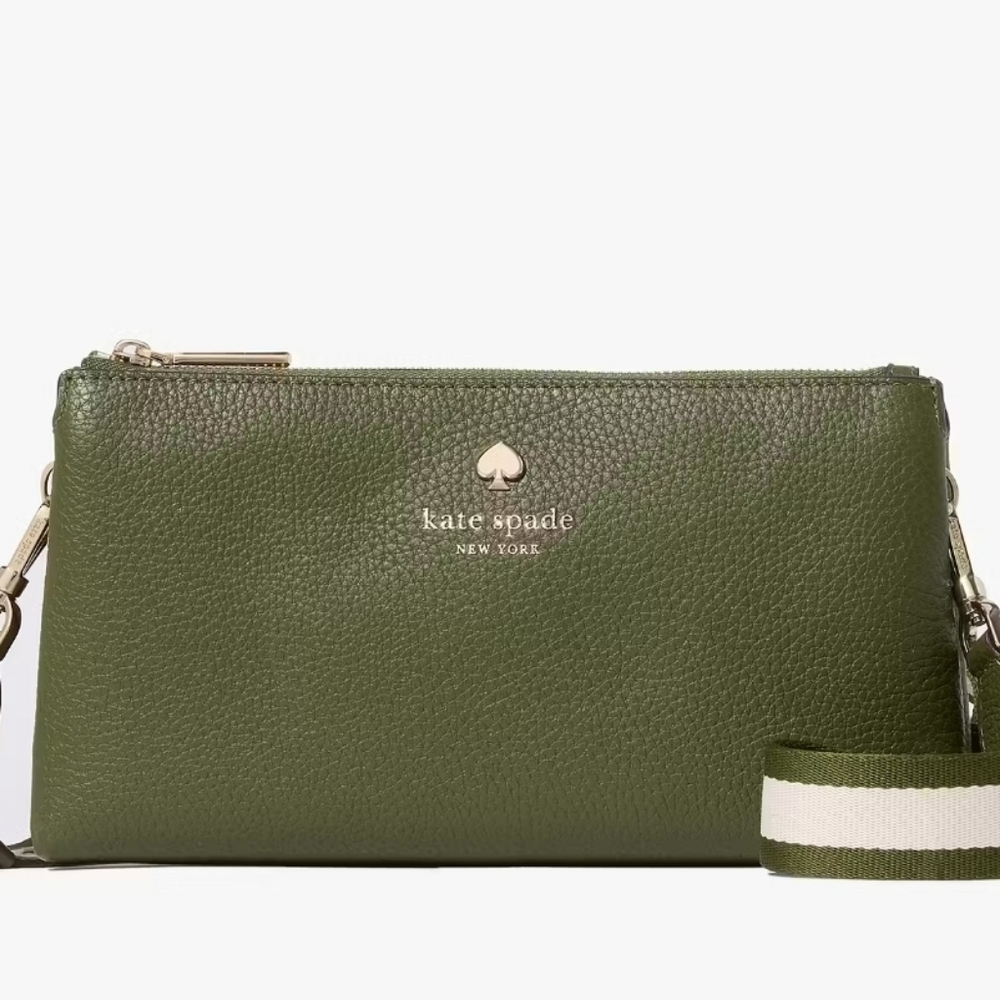 NWT Kate Spade Emma Mini Crossbody ~ Enchanted Green